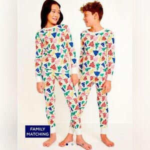 NWT Old Navy Children’s/Kids Unisex Long Sleeve Holiday Christmas Pajama Set